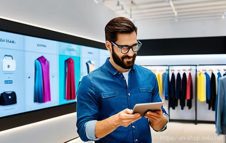 쇼핑매니저가 되기 위한 필수 스킬 - **Prompt 1: Embracing the Digital Frontier: Mastering E-commerce and Omnichannel**
    "A vibrant an...